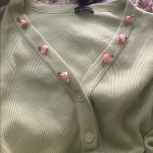 Green Paige top from Brandy Melville